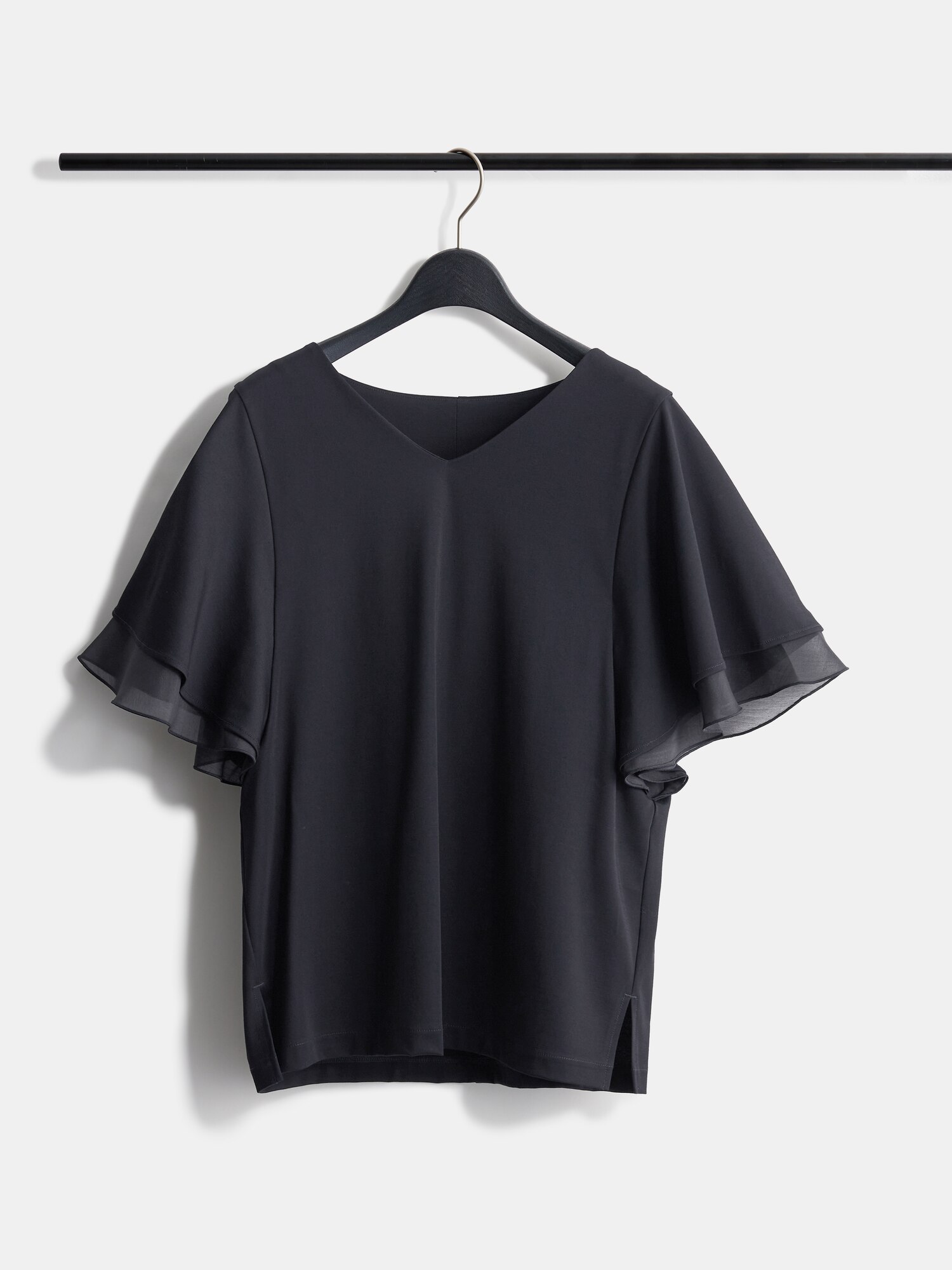 PLST(プラステ)公式 | シアーフレアスリーブTシャツ