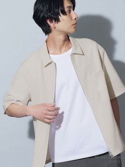 プレシャスドライジップアップシャツ