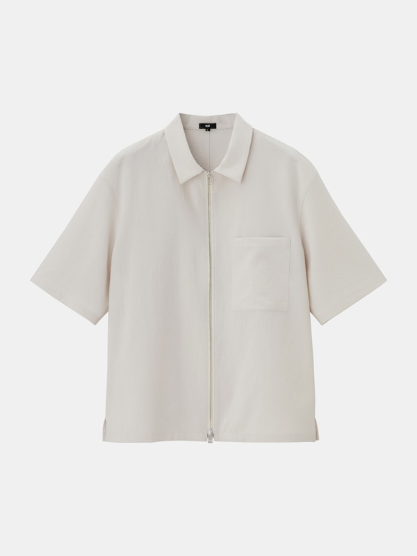 プレシャスドライジップアップシャツ
