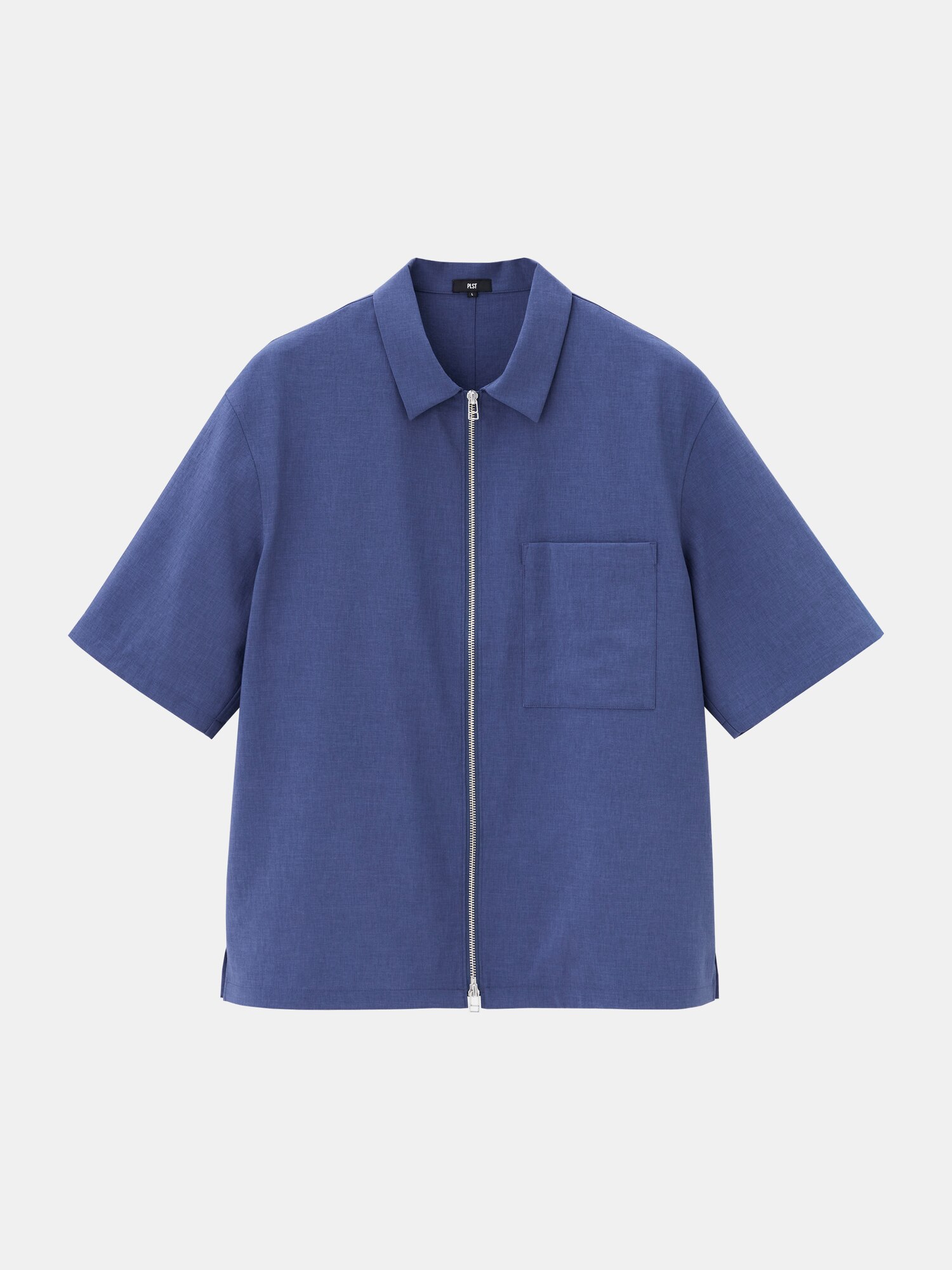 PLST プレシャスドライオープンカラーシャツ（半袖） PLST(プラステ)公式 | プレシャスドライバンドカラーシャツ