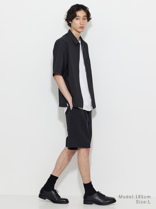 プレシャスドライジップアップシャツ