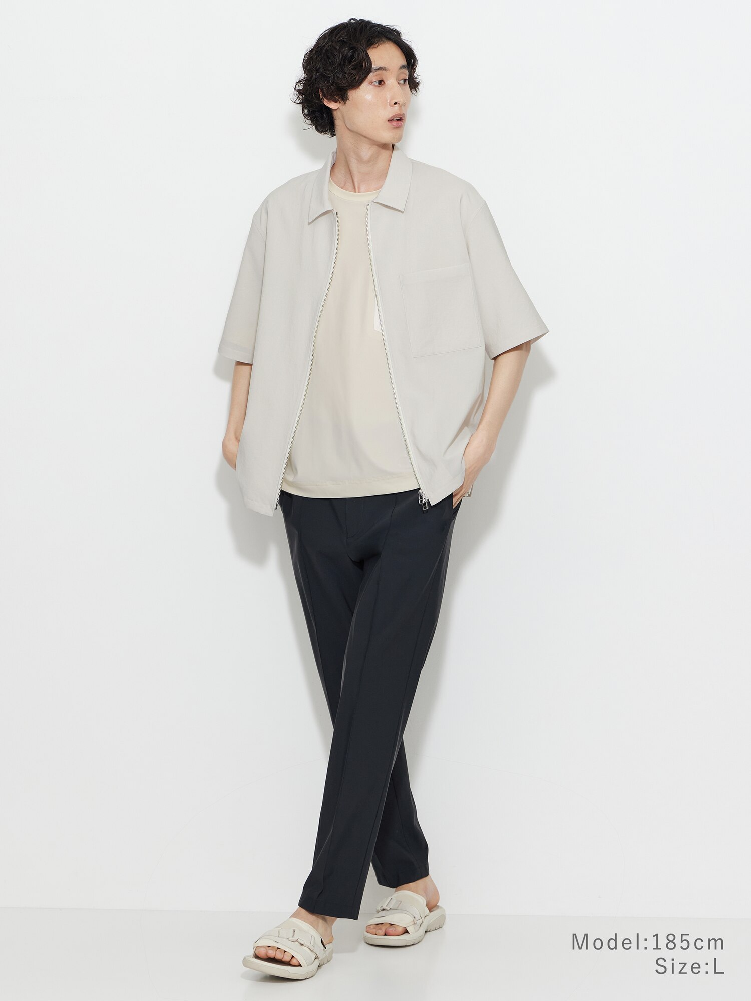 新品／プラステ　シャツ　ホワイト　M PLST(プラステ)公式 | シャツ(メンズ)