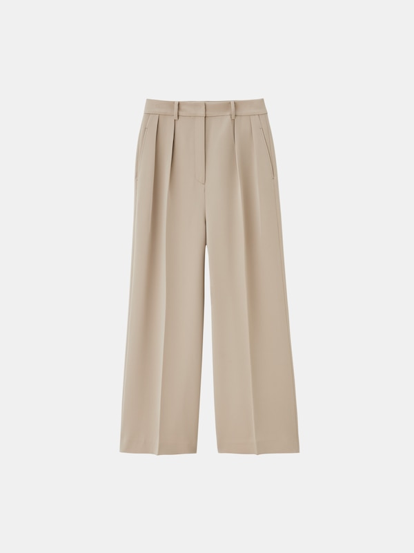 フルレングス2タックワイドストレートパンツ