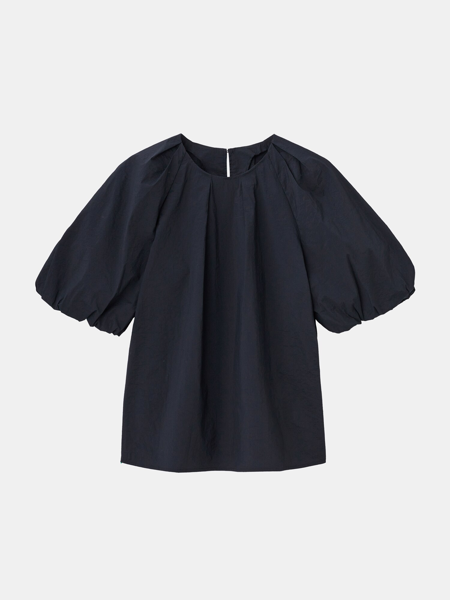 新品 PLST プラステ パフスリーブ ロング コート 黒 PLST(プラステ)公式 | トリプルクロスパフスリーブコート
