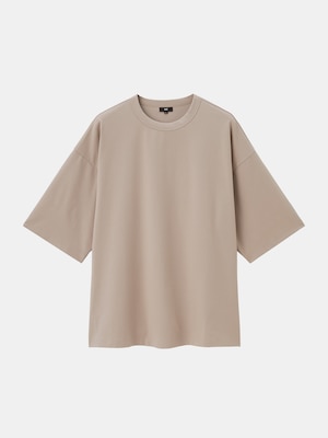ストレッチコットンブレンドオーバーサイズTシャツ