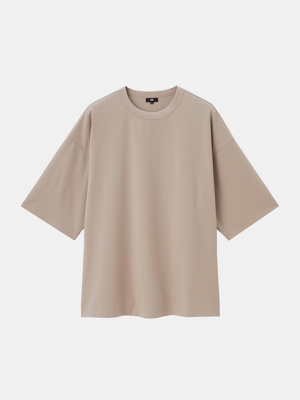 ストレッチコットンブレンドオーバーサイズTシャツ