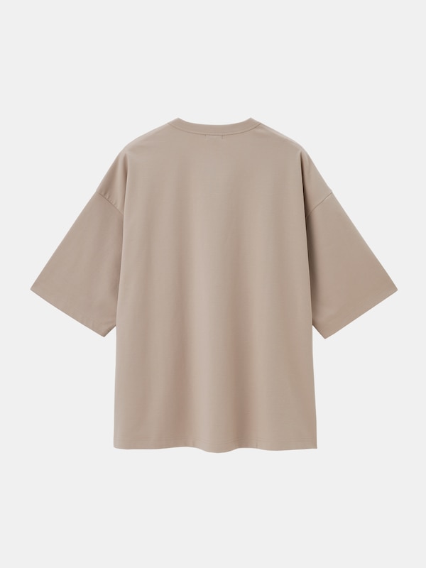 ストレッチコットンブレンドオーバーサイズTシャツ