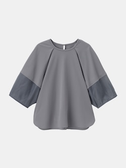 シアーランタンスリーブTシャツ