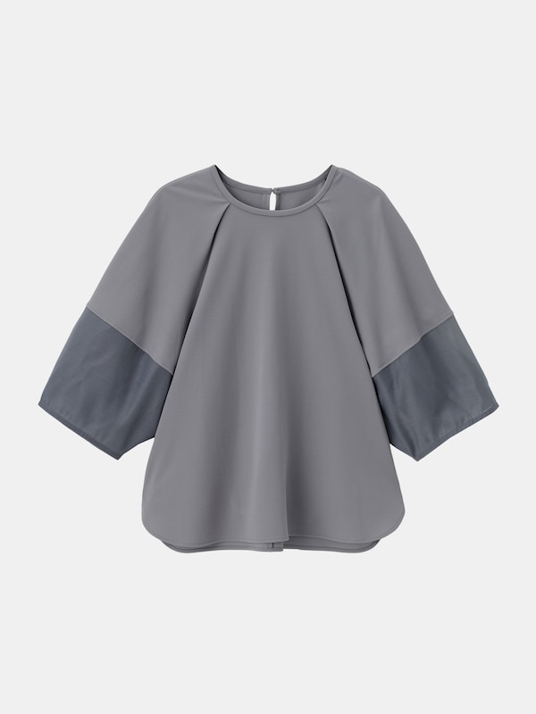 シアーランタンスリーブTシャツ