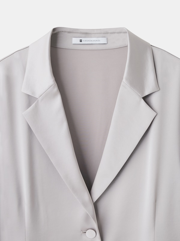 トリアセサテンシャツジャケット