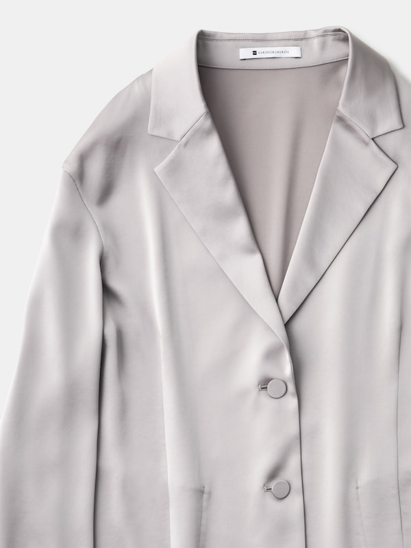 トリアセサテンシャツジャケット