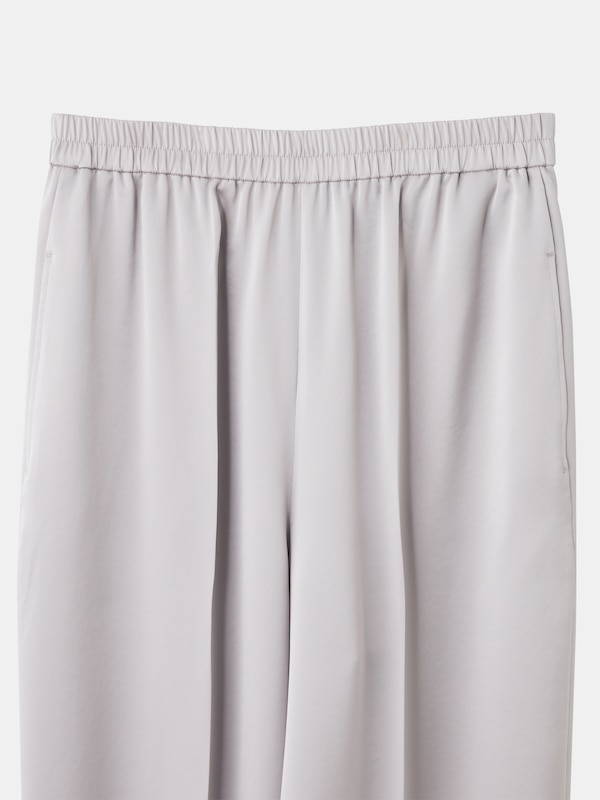 トリアセサテンフルレングスイージーパンツ