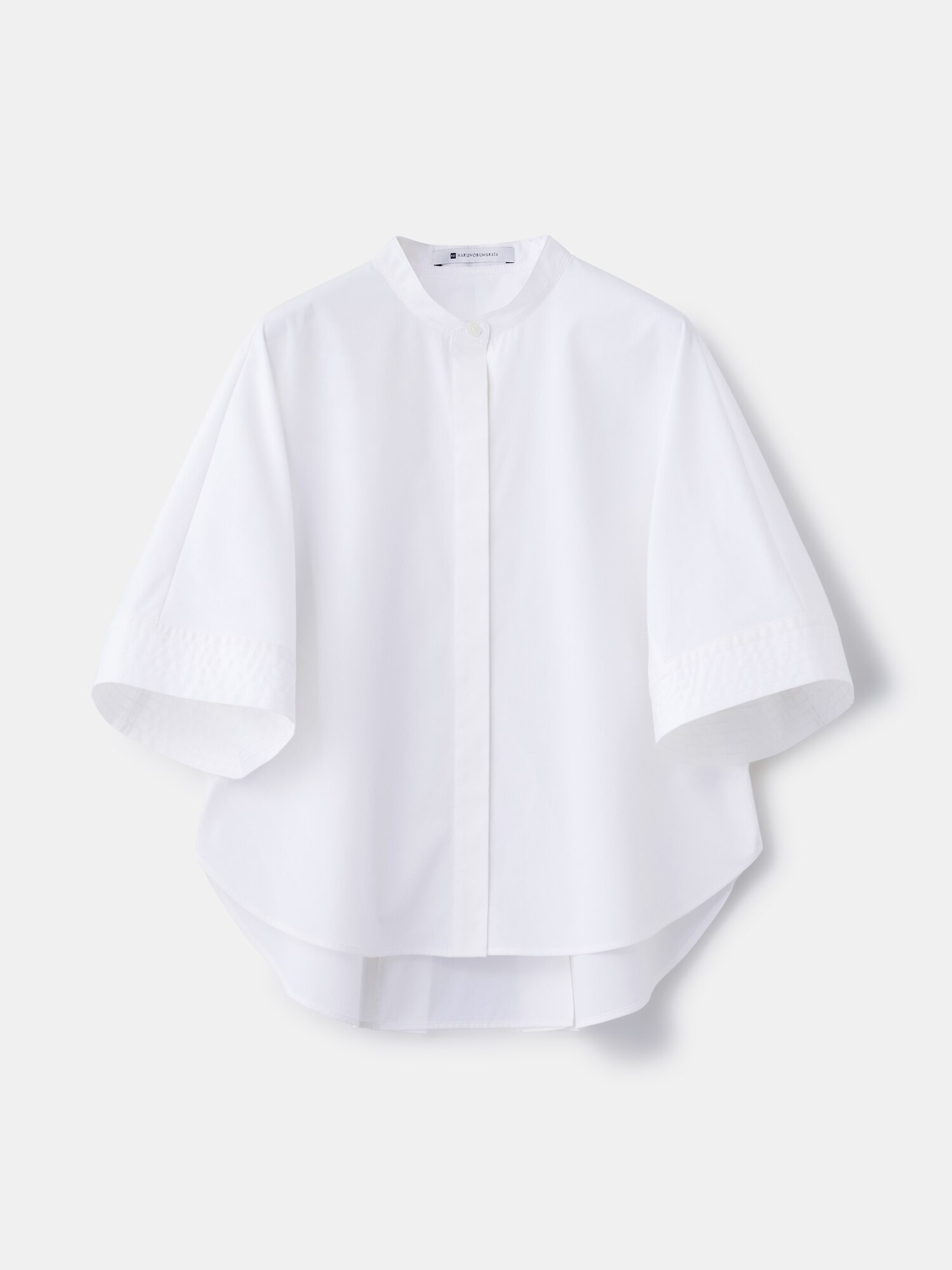 PLST× HARUNOBUMURATAコットンブレンドハーフスリーブシャツ PLST(プラステ)公式 | コットンブレンドハーフスリーブシャツ