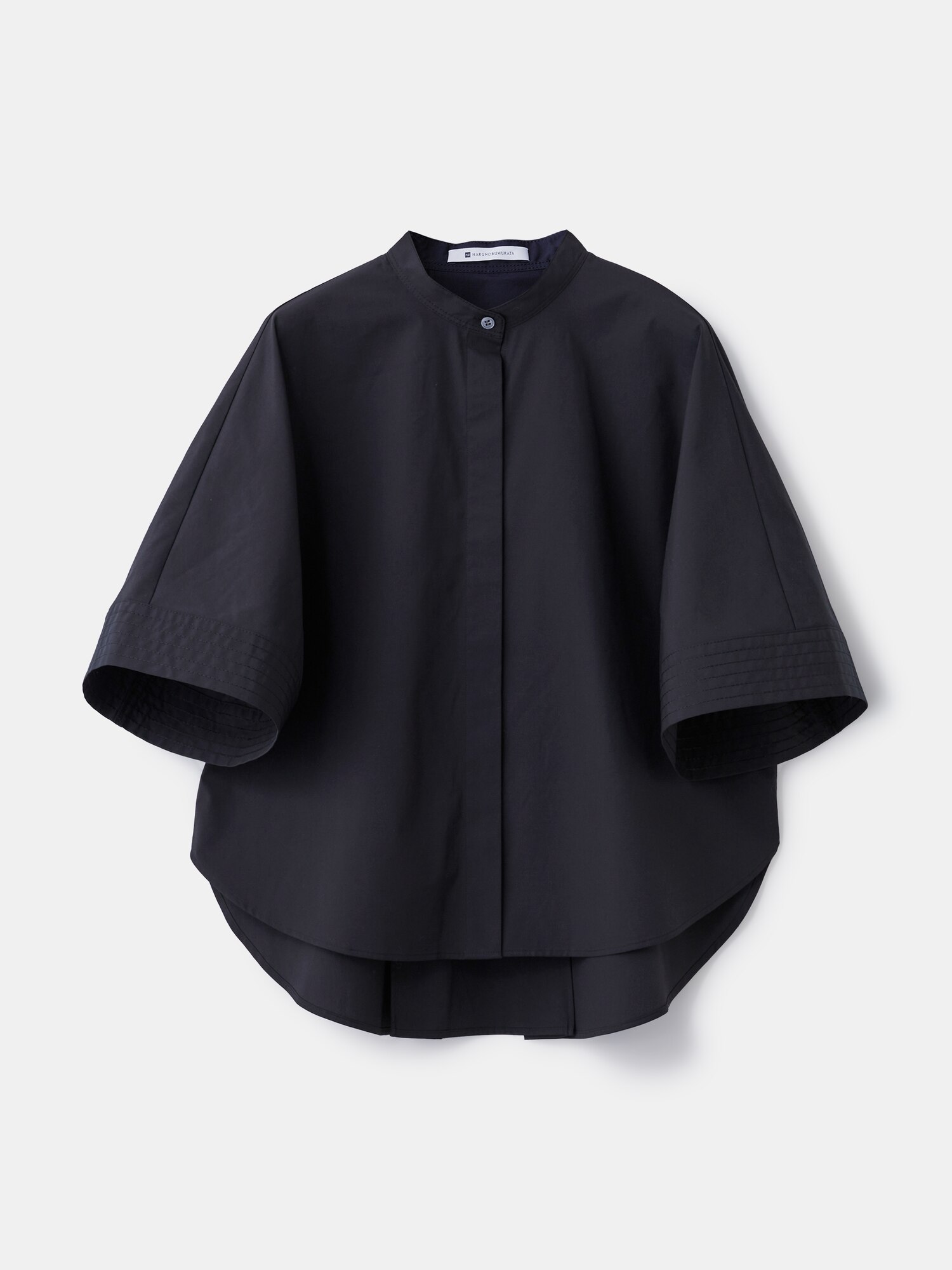 PLST× HARUNOBUMURATAコットンブレンドハーフスリーブシャツ PLST(プラステ)公式 | コットンブレンドハーフスリーブシャツ