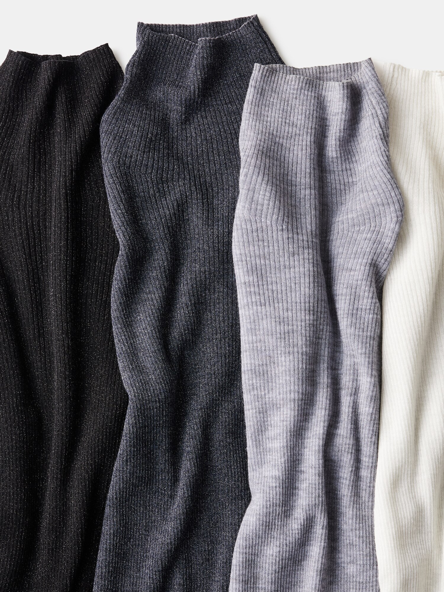 PLST(プラステ)公式 | ラメシアーリブタートルネックセーター