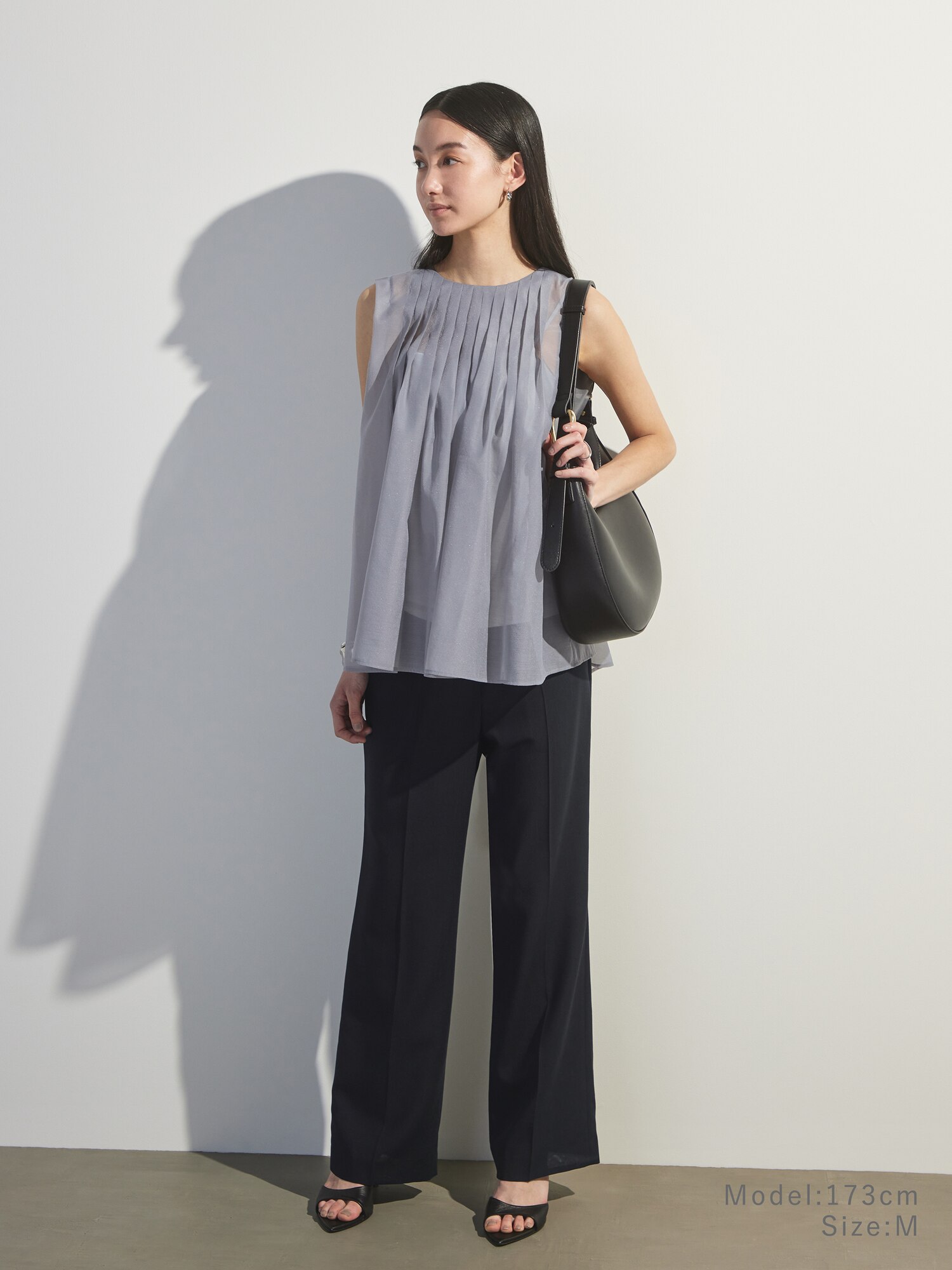 PLST(プラステ)公式 | ウールブレンドストレートパンツ