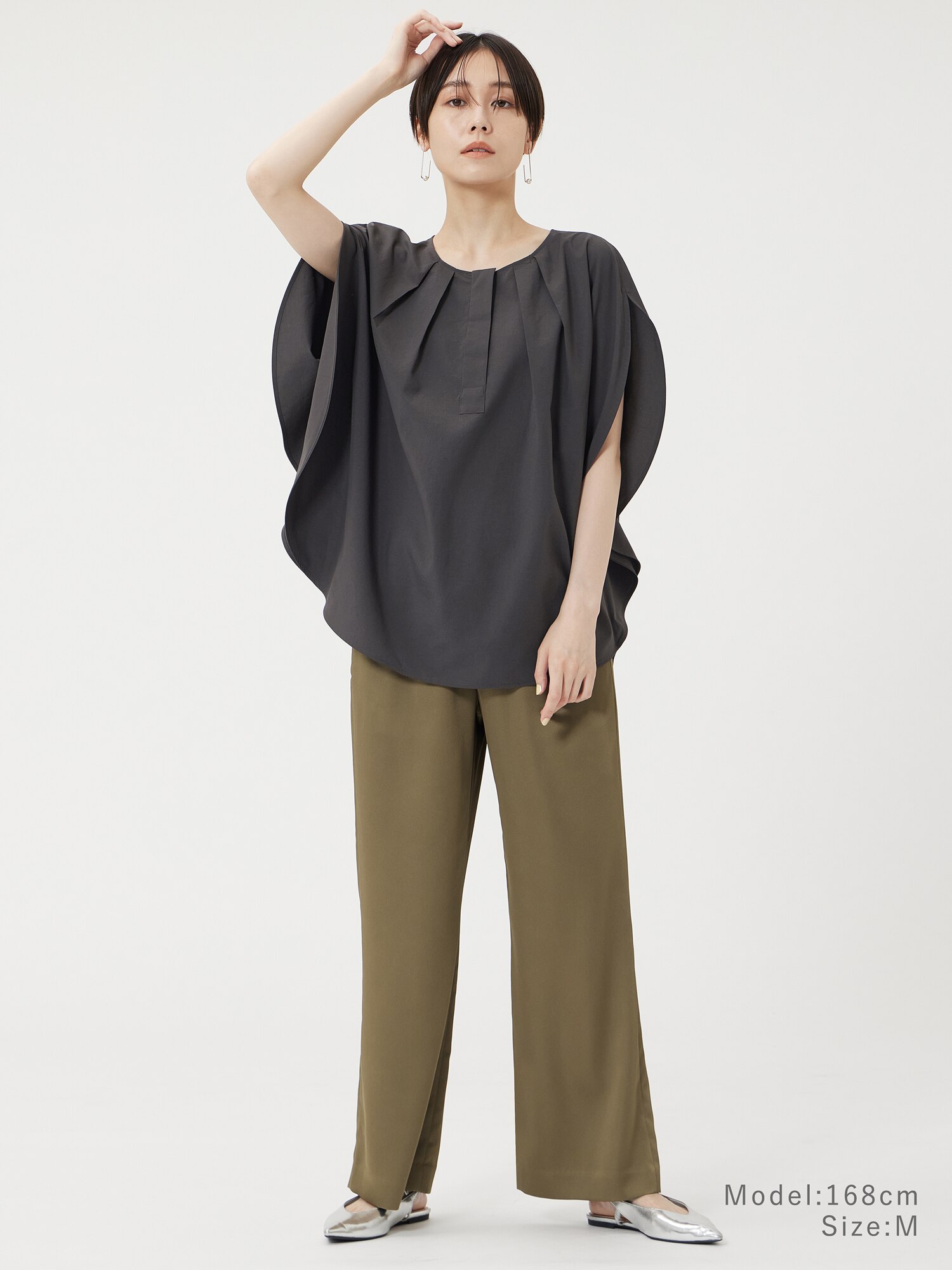PLST - PLST♡ブラウス PLST - 美品☆プラステPLSTハイパワーダブルクロスブラウス