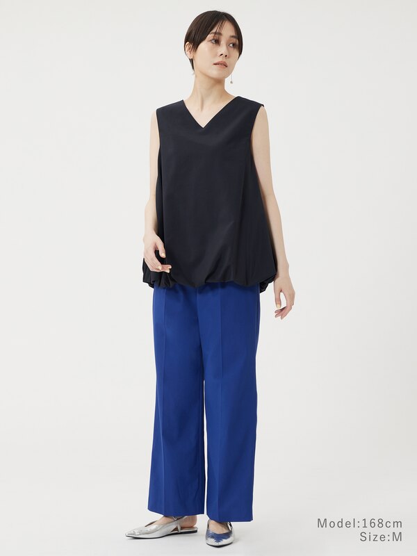 タイプライターバルーン2WAYブラウス