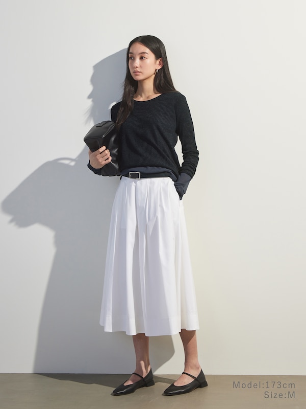 シアーニットプルオーバー