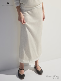 シアーニットスカート