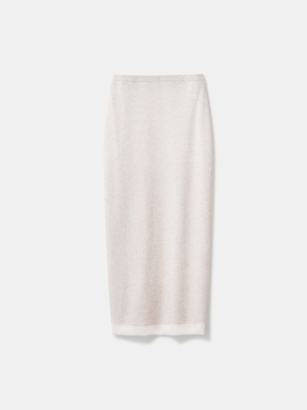 シアーニットスカート