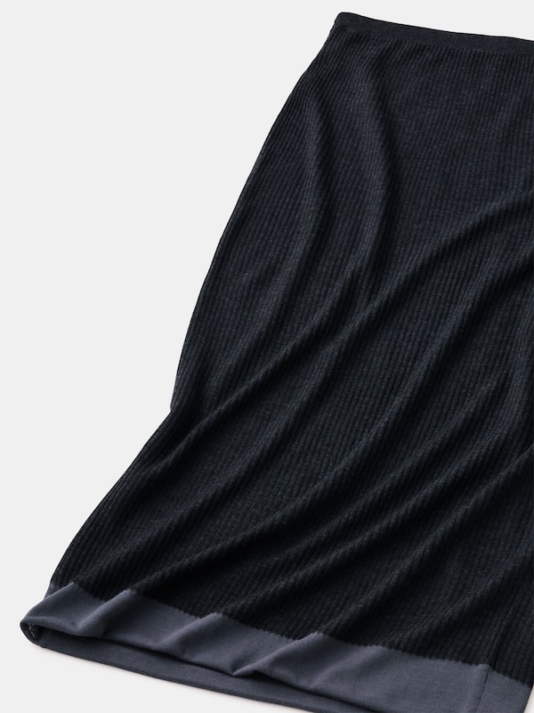 シアーニットスカート