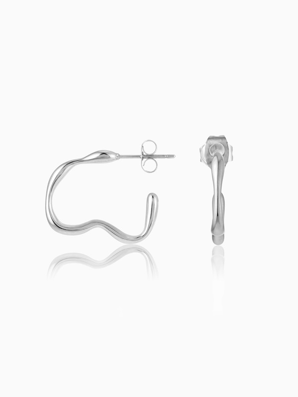 ラインモチーフピアス