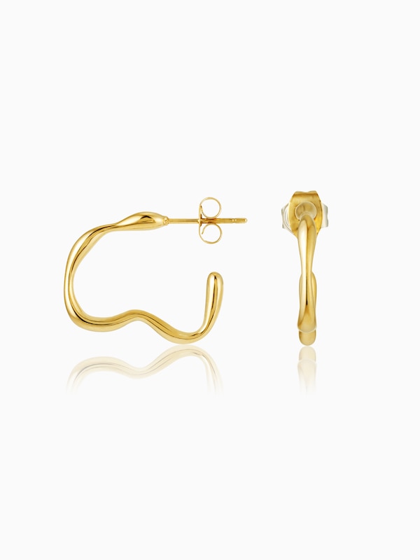 ラインモチーフピアス