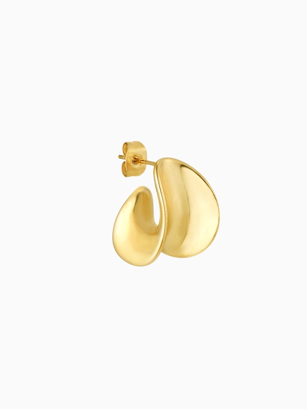 ウェーブモチーフピアス
