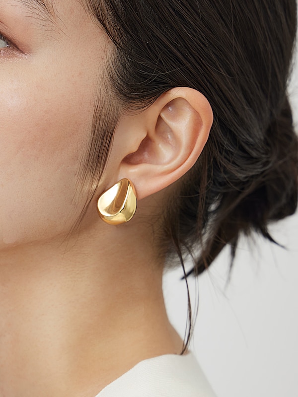 ドロップモチーフイヤリング