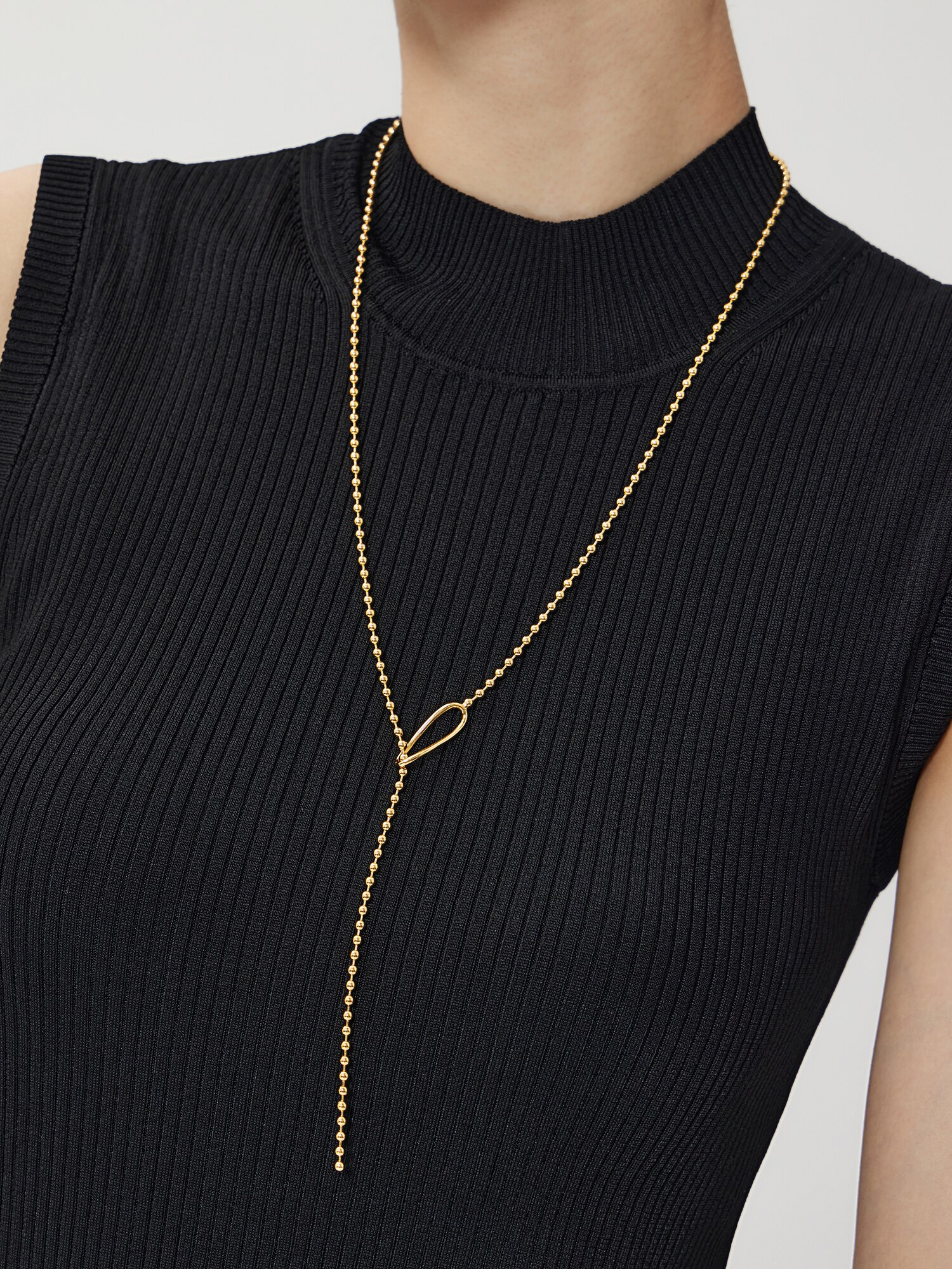 PLST(プラステ)公式 | ボールチェーンラリエットネックレス