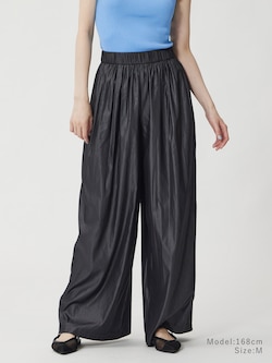 ギャザーフルレングスイージーパンツ