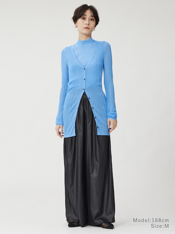 ギャザーフルレングスイージーパンツ