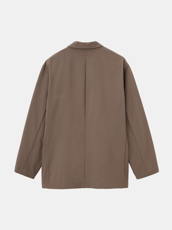 テックストレッチダブルブレストジャケット