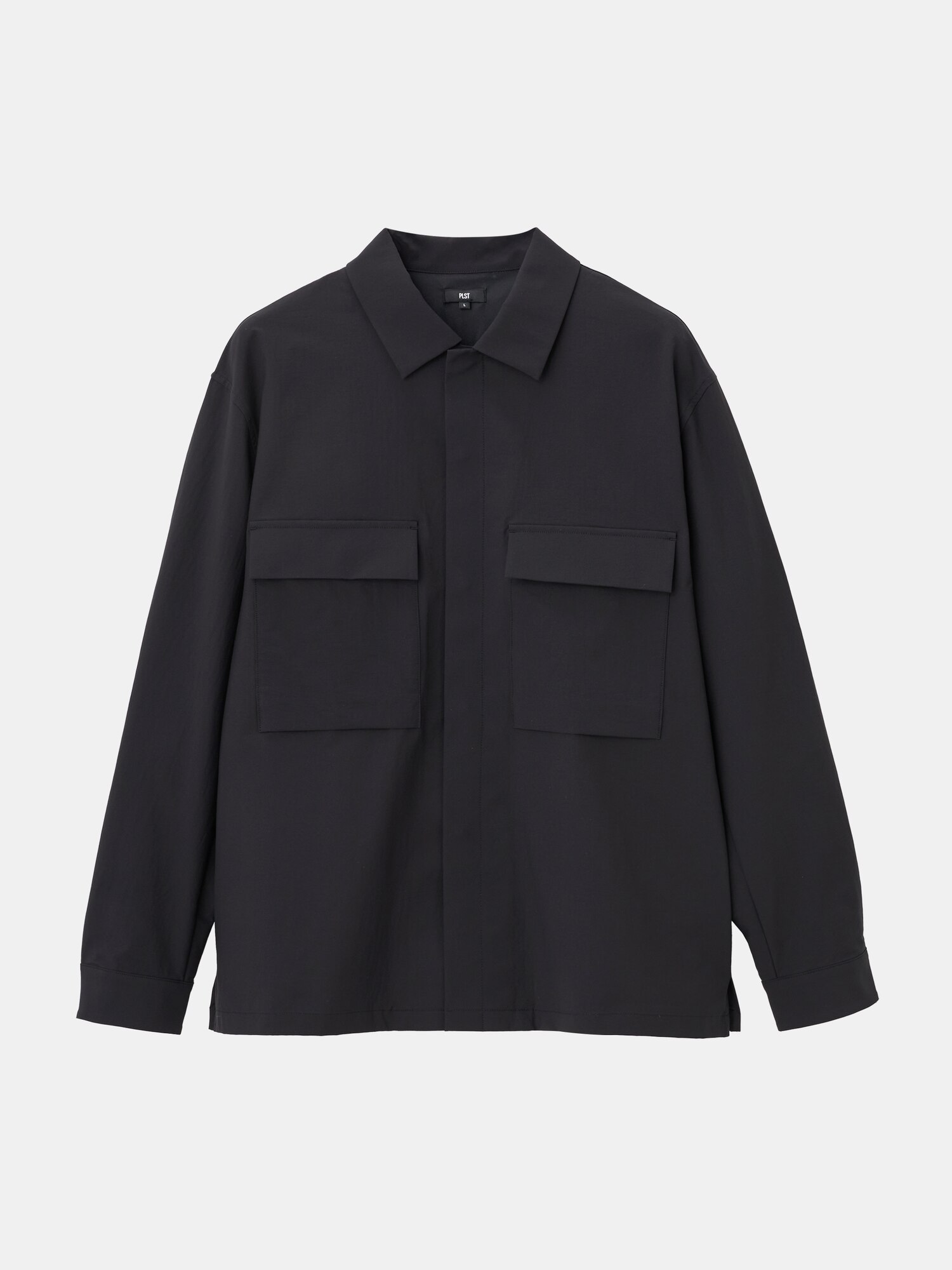 PLSTテックストレッチシャツジャケット PLST(プラステ)公式 | テックストレッチシャツジャケット