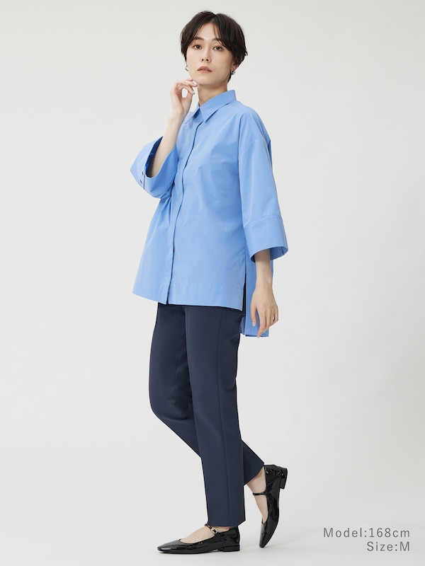 タイプライターワイドスリーブシャツ