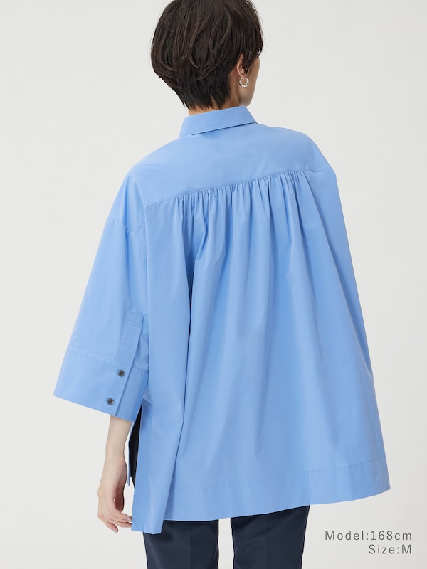 タイプライターワイドスリーブシャツ