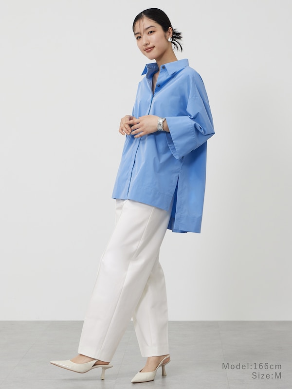 タイプライターワイドスリーブシャツ