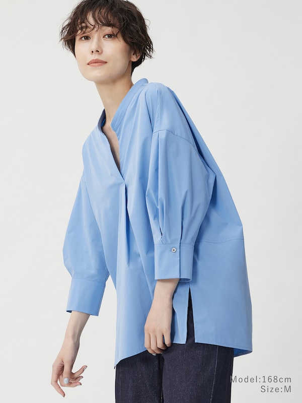 タイプライターコクーンブラウス