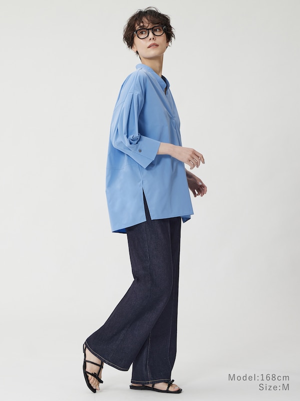 タイプライターコクーンブラウス