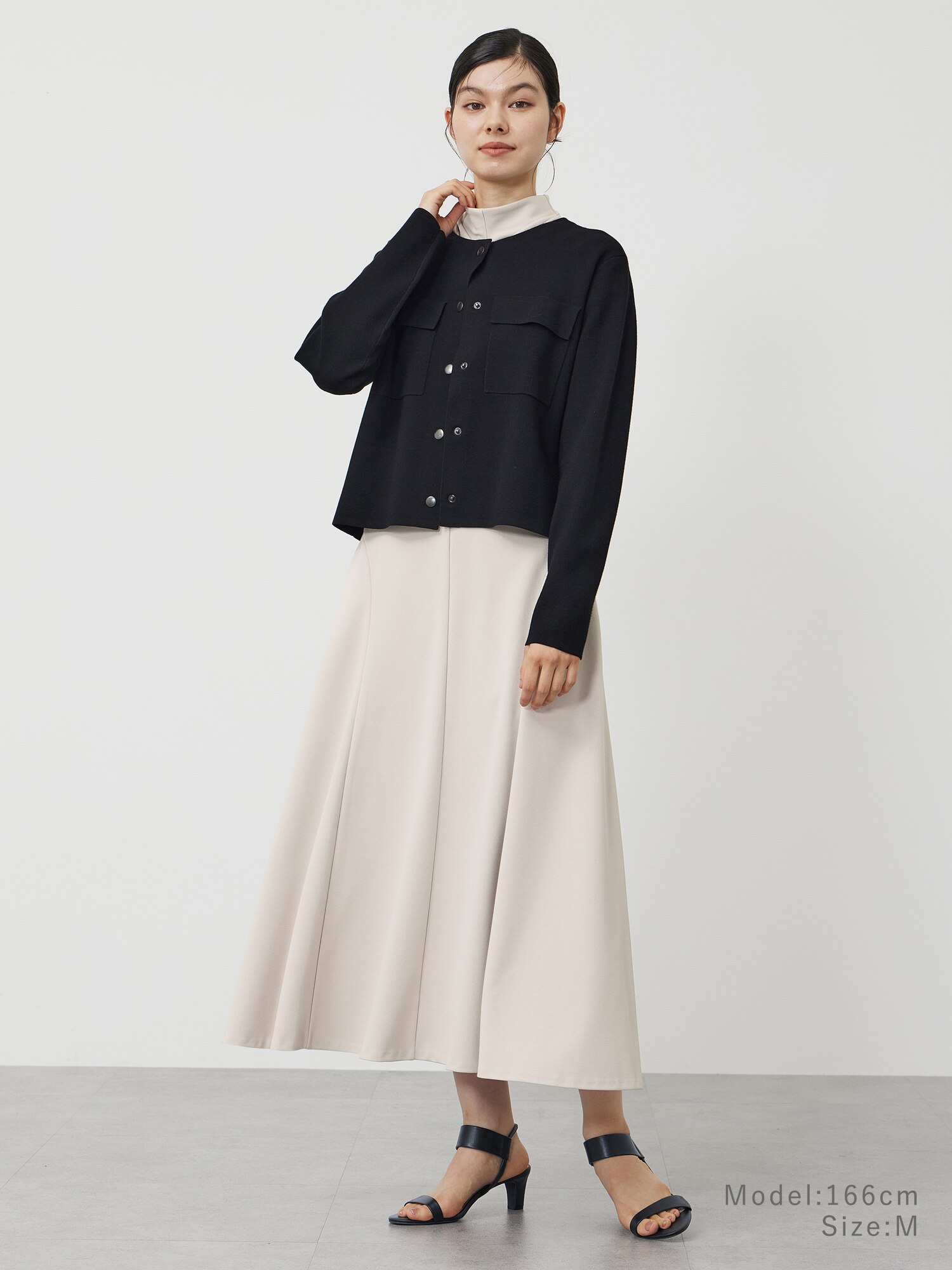 PLST(プラステ)公式 | レーヨンブレンドクルーネックカーディガン