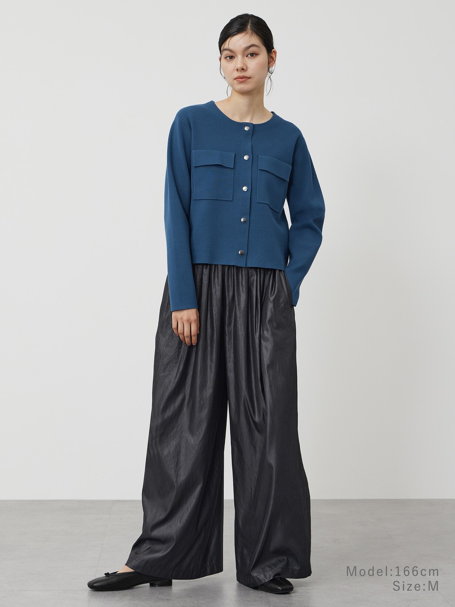 PLST(プラステ)公式 | レーヨンブレンドクルーネックカーディガン