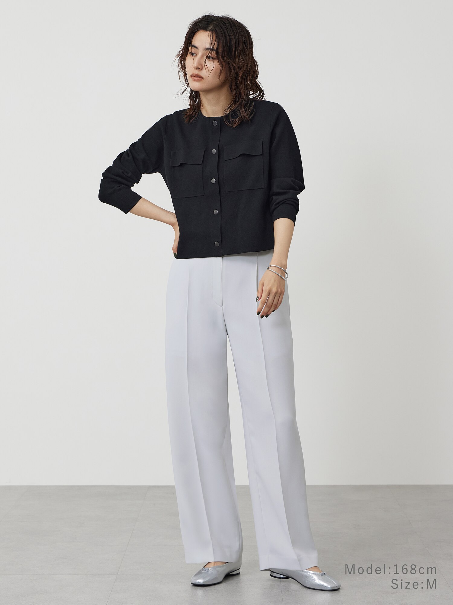 PLST(プラステ)公式 | レーヨンブレンドクルーネックカーディガン