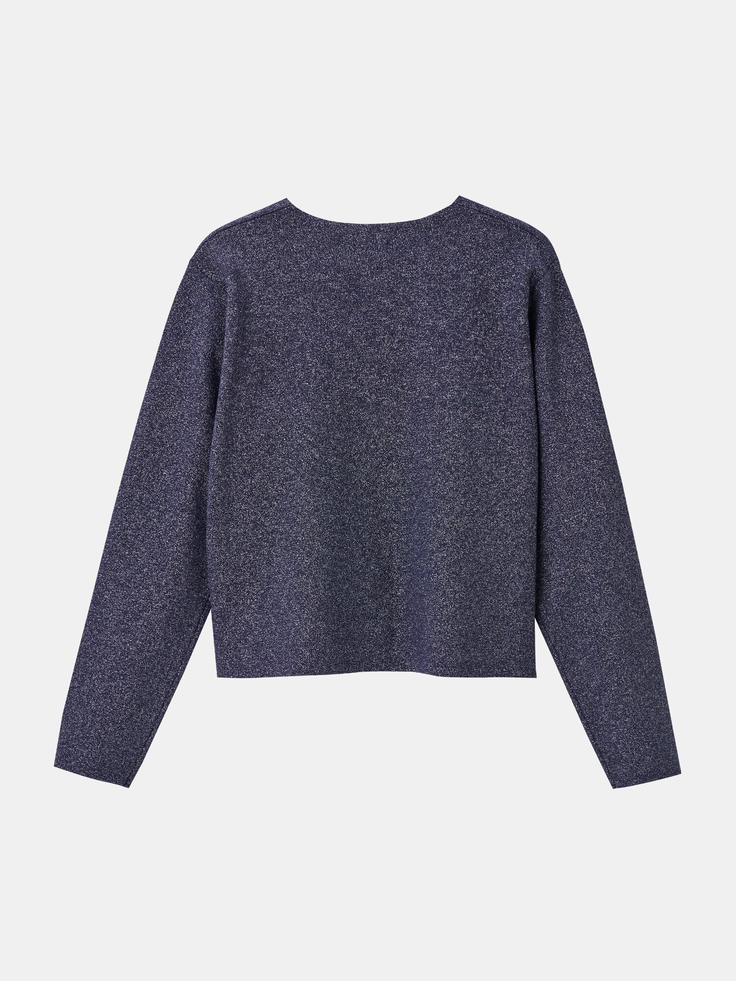 PLST(プラステ)公式 | レーヨンブレンドラメクルーネックカーディガン