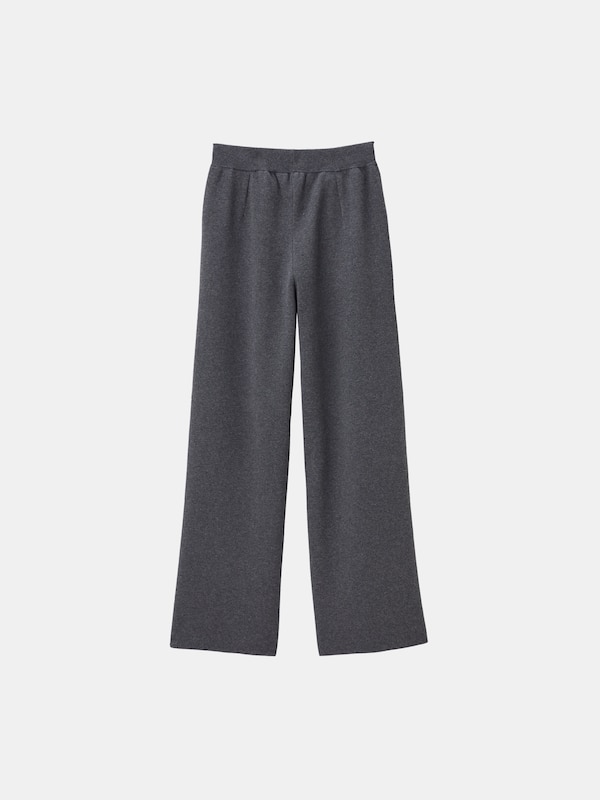 レーヨンブレンドニットパンツ