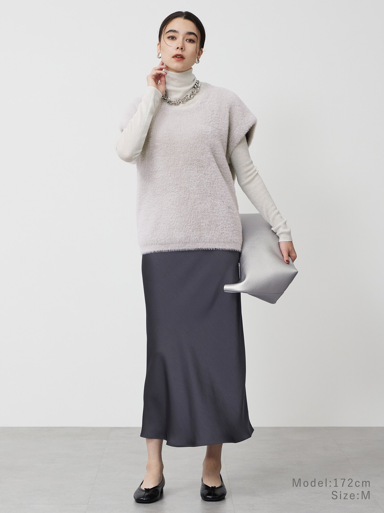 プレストです⭐︎ PLST(プラステ)公式 | フェザーヤーンコクーンベスト