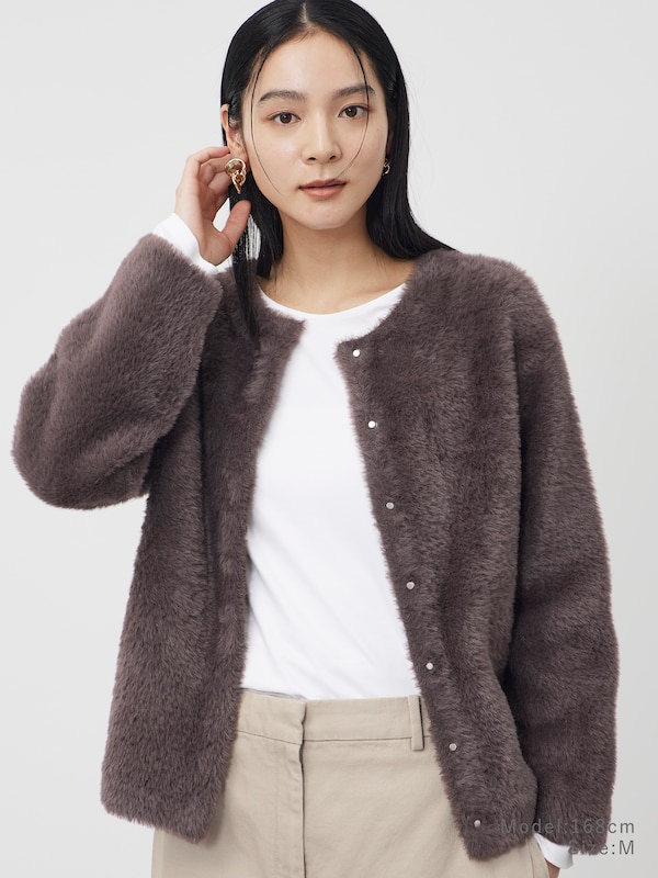 フェザーヤーン2WAYカーディガン