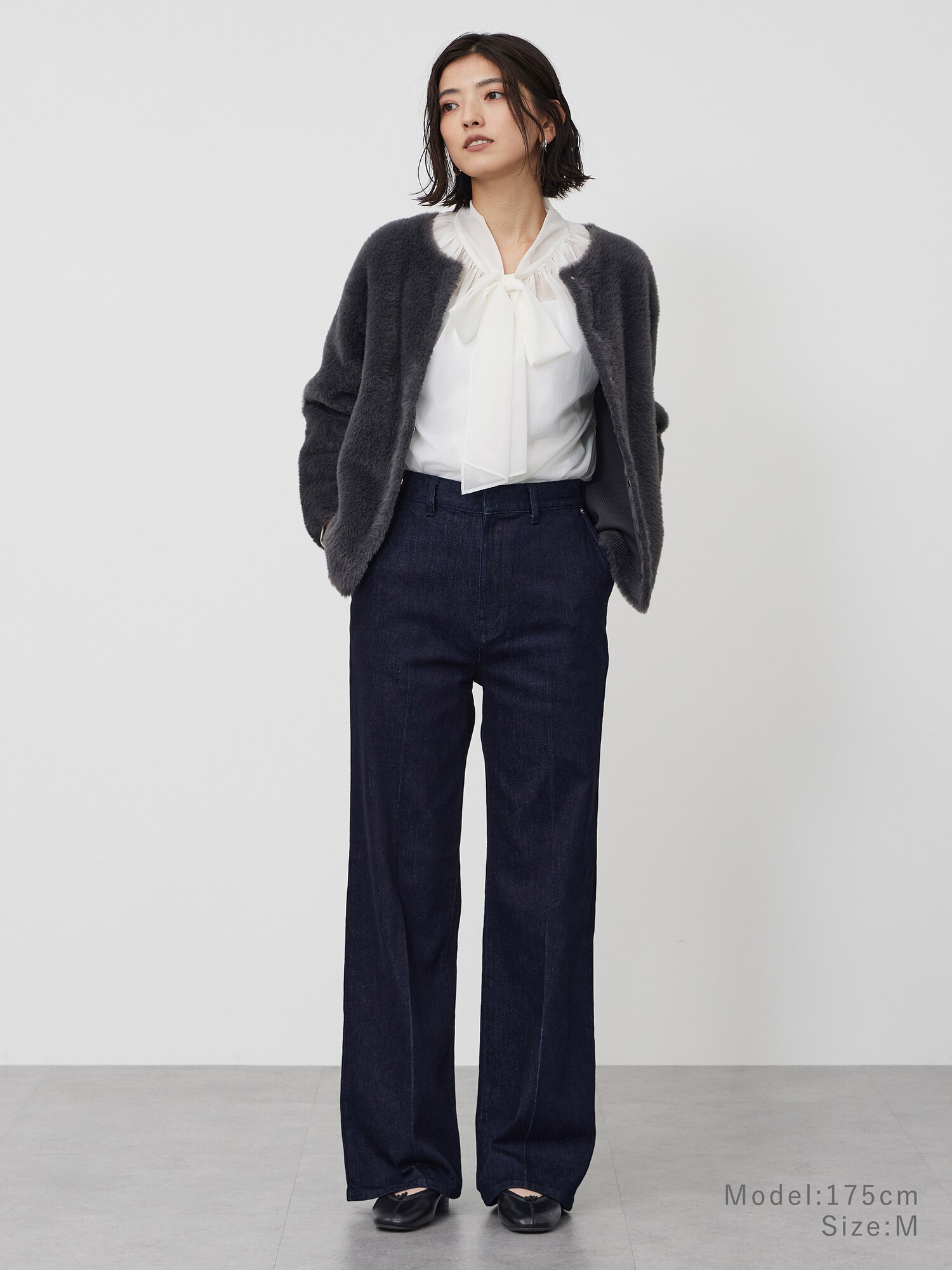 PLST(プラステ)公式 | フェザーヤーン2WAYカーディガン