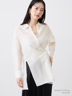 シアーチュニック2WAYシャツ