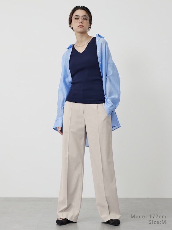 シアーチュニック2WAYシャツ